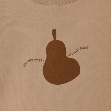★30%OFF★organic zoo オーガニックズー Pear Slogan Sweatshirt 15PEARBSOZ