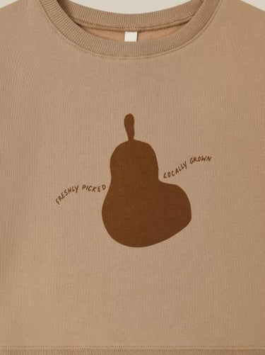 ★30%OFF★organic zoo オーガニックズー Pear Slogan Sweatshirt 15PEARBSOZ