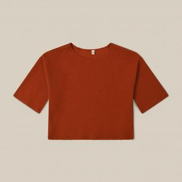 ★30%OFF★organic zoo オーガニックズー Paprika Waffle Boxy Sweatshirt 15PWBS