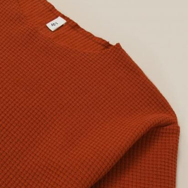 ★30%OFF★organic zoo オーガニックズー Paprika Waffle Boxy Sweatshirt 15PWBS