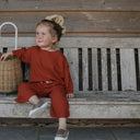 ★30%OFF★organic zoo オーガニックズー Paprika Waffle Boxy Sweatshirt 15PWBS