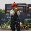 organic zoo オーガニックズー Charcoal Midnight Dungarees 13CMDOZ