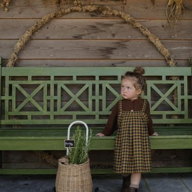 ★30%OFF★organic zoo オーガニックズー Blueberry Gingham Tribe Skirt 15BBGHTSK