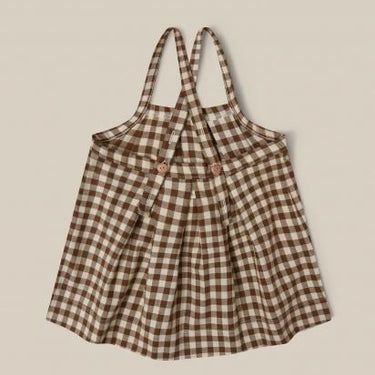 ★30%OFF★organic zoo オーガニックズー Chestnut Gingham Tribe Skirt 13GHTSK