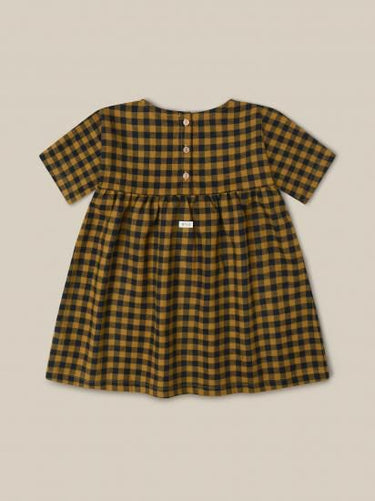 ★30%OFF★organic zoo オーガニックズー Blueberry Gingham Gather Dress 15BBGHGD