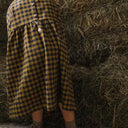 ★30%OFF★organic zoo オーガニックズー Blueberry Gingham Gather Dress 15BBGHGD