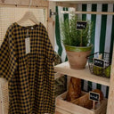 ★30%OFF★organic zoo オーガニックズー Blueberry Gingham Gather Dress 15BBGHGD