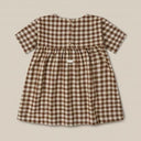 ★30%OFF★organic zoo オーガニックズー Chestnut Gingham Gather Dress 13GHGDOZ