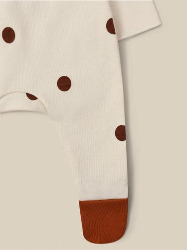 organic zoo オーガニックズー Undyed Cotton Dots Suit 15UDSLOZ