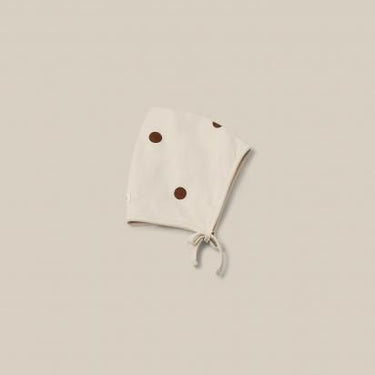 organic zoo オーガニックズー Undyed Cotton Dots Pixie Bonnet 15UDPIXIE