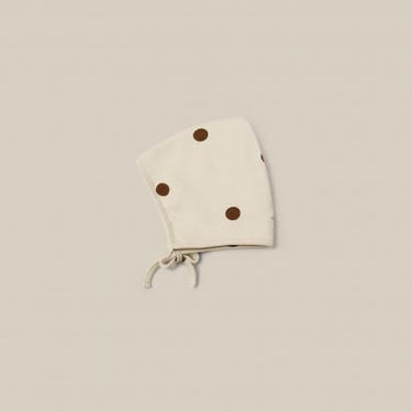 organic zoo オーガニックズー Undyed Cotton Dots Pixie Bonnet 15UDPIXIE