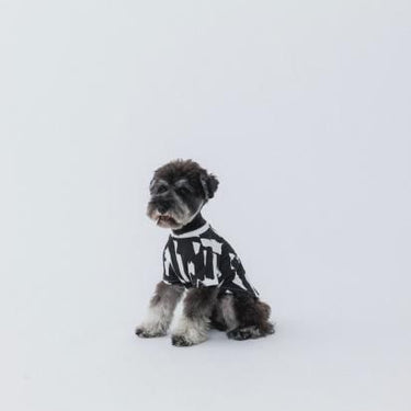 ★nunuforme DOG★nunuforme ヌヌフォルム inuT(ビックロゴ) OffWhite×Black inuinu-001-002