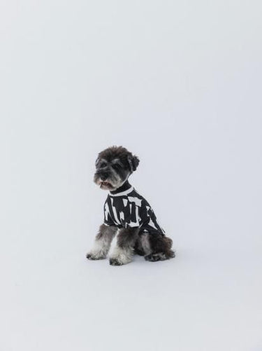 ★nunuforme DOG★nunuforme ヌヌフォルム inuT(ビックロゴ) OffWhite×Black inuinu-001-002