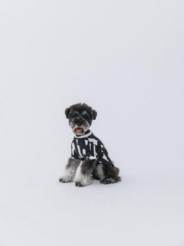 ★nunuforme DOG★nunuforme ヌヌフォルム inuT(ビックロゴ) OffWhite×Black inuinu-001-002