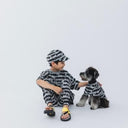 ★nunuforme DOG★nunuforme ヌヌフォルム inuT(NUNUボーダー) Black×White inuinu-001-001