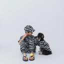 ★nunuforme DOG★nunuforme ヌヌフォルム inuT(NUNUボーダー) Black×White inuinu-001-001