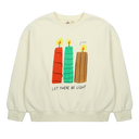 ★30%OFF★2024AW★JELLYMALLOW Candle Sweatshirt IVORY JM2420141