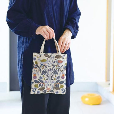 松尾ミユキ Matsuo Miyuki Mini bag Plants-Bird 110641