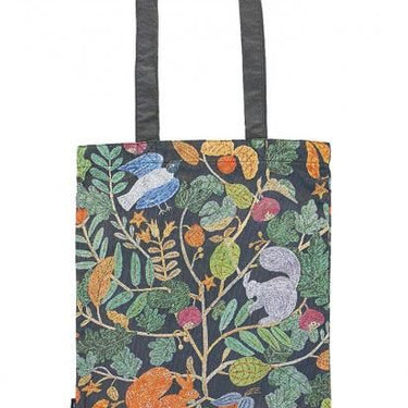 松尾ミユキ Matsuo Miyuki Rectangle tote bag Plants-Squirrel 110652