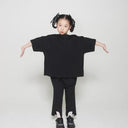 ★2025SS★UNIONINI ユニオニーニ cut-out long pants black PT-113