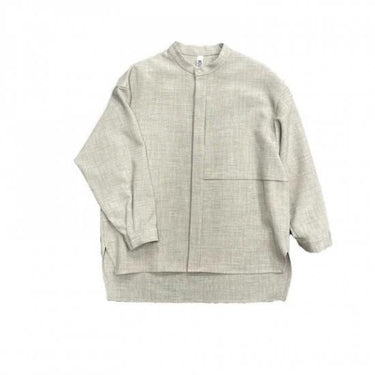 ★入荷済み★2025SS★MOUN TEN. マウンテン comfort canvas pocket shirt sand MS26-1702