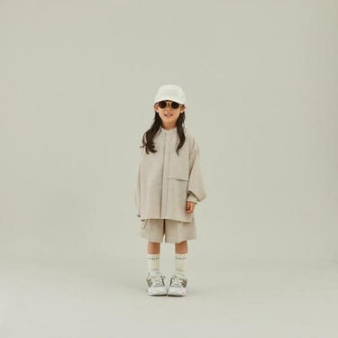 ★入荷済み★2025SS★MOUN TEN. マウンテン comfort canvas pocket shirt sand MS26-1702