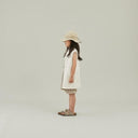 ★入荷済み★2025SS★MOUN TEN. マウンテン denim nosleeve tunic (organic cotton) ecru MS37-1723
