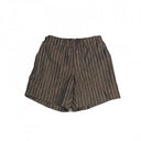 ★入荷済み★2025SS★MOUN TEN. マウンテン linen blend shorts brown stripes MP95-1729