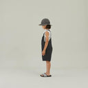 ★入荷済み★2025SS★MOUN TEN. マウンテン stretch nylon salopette (re-nylon) black MP48-1733