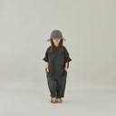 ★入荷済み★2025SS★MOUN TEN. マウンテン stretch nylon easy pants (re-nylon) black MP19B-1734