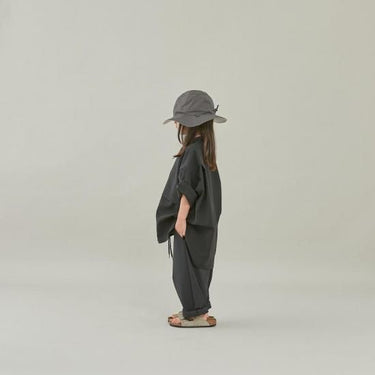 ★入荷済み★2025SS★MOUN TEN. マウンテン stretch nylon easy pants (re-nylon) black MP19B-1734