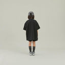 ★入荷済み★2025SS★MOUN TEN. マウンテン seersucker half pants black MP55C-1736
