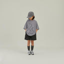 ★入荷済み★2025SS★MOUN TEN. マウンテン seersucker half pants black MP55C-1736