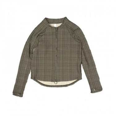 ★2025SS★MOUN TEN. マウンテン mini check swim rash guard khaki check MW07-1742