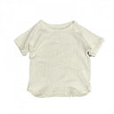 ★入荷済み★2025SS★MOUN TEN. マウンテン eco rib raglan T(for baby) ecru BT02-0107