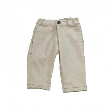 ★入荷済み★2025SS★MOUN TEN. マウンテン front tuck organic jeans(for baby) ecru BP01-0109