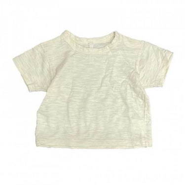 ★入荷済み★2025SS★MOUN TEN. マウンテン organic slub wide T(for baby) ecru BT01-0110