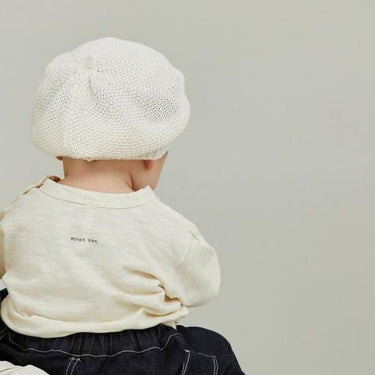 ★入荷済み★2025SS★MOUN TEN. マウンテン organic slub wide T(for baby) ecru BT01-0110