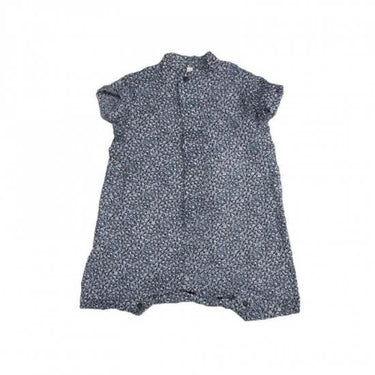 ★入荷済み★2025SS★MOUN TEN. マウンテン flower wave ronpers blue gray BR01-0115