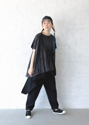 ★入荷済み★2025SS★michirico ミチリコ My dear Mexico BigT チャコール MR25SS-13(kids /adult)