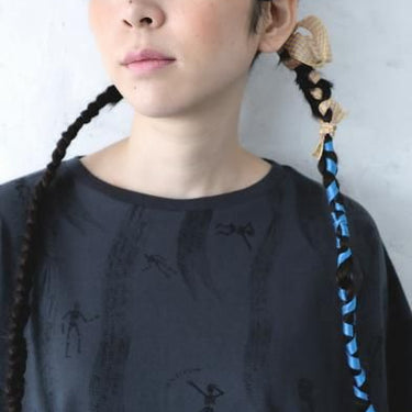 ★入荷済み★2025SS★michirico ミチリコ My dear Mexico BigT チャコール MR25SS-13(kids /adult)