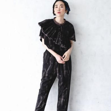 ★入荷済み★2025SS★michirico ミチリコ My dear Mexico pants ブラック MR25SS-17(adult)
