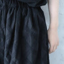 ★2025SS★michirico ミチリコ Embroidery pattern layered skirts ブラック MR25SS-23(adult)