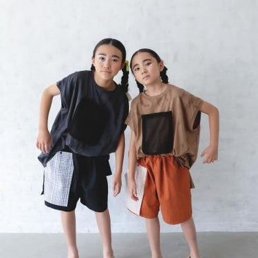 ★入荷済み★2025SS★michirico ミチリコ Three pocket pants スカーレット MR25SS-29(kids)