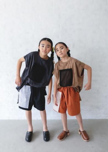 ★入荷済み★2025SS★michirico ミチリコ Three pocket pants スカーレット MR25SS-29(kids)