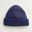 ★2024AW★Façade ファサード Ersta knitted beanie - Navy blue