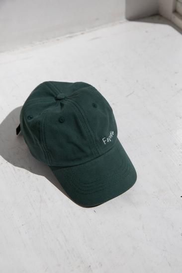 ★30%OFF★2024AW★Façade ファサード Bozuko cap - green