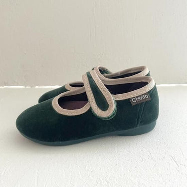 CIENTA シエンタ ベルクロワンストラップシューズ VERDE T500078 08