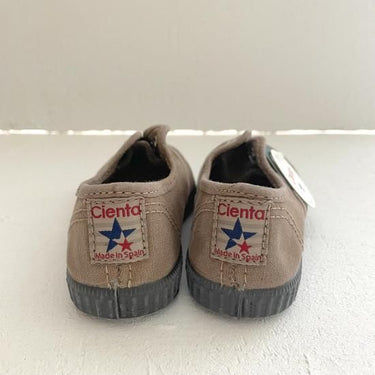 CIENTA シエンタ デッキシューズ BEIGE ENZ/ムラ染め ベージュ N70777 46