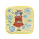 NathalieLete ナタリーレテ Nathalie Lete Gauze hand towel Gray cat 510872